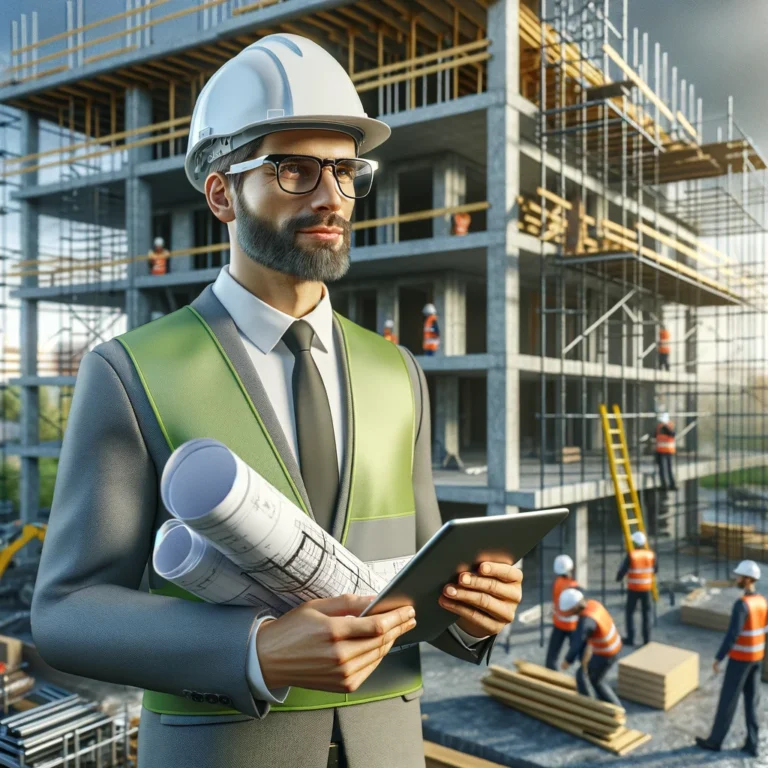 Maître d'oeuvre sur un chantier a st raphael