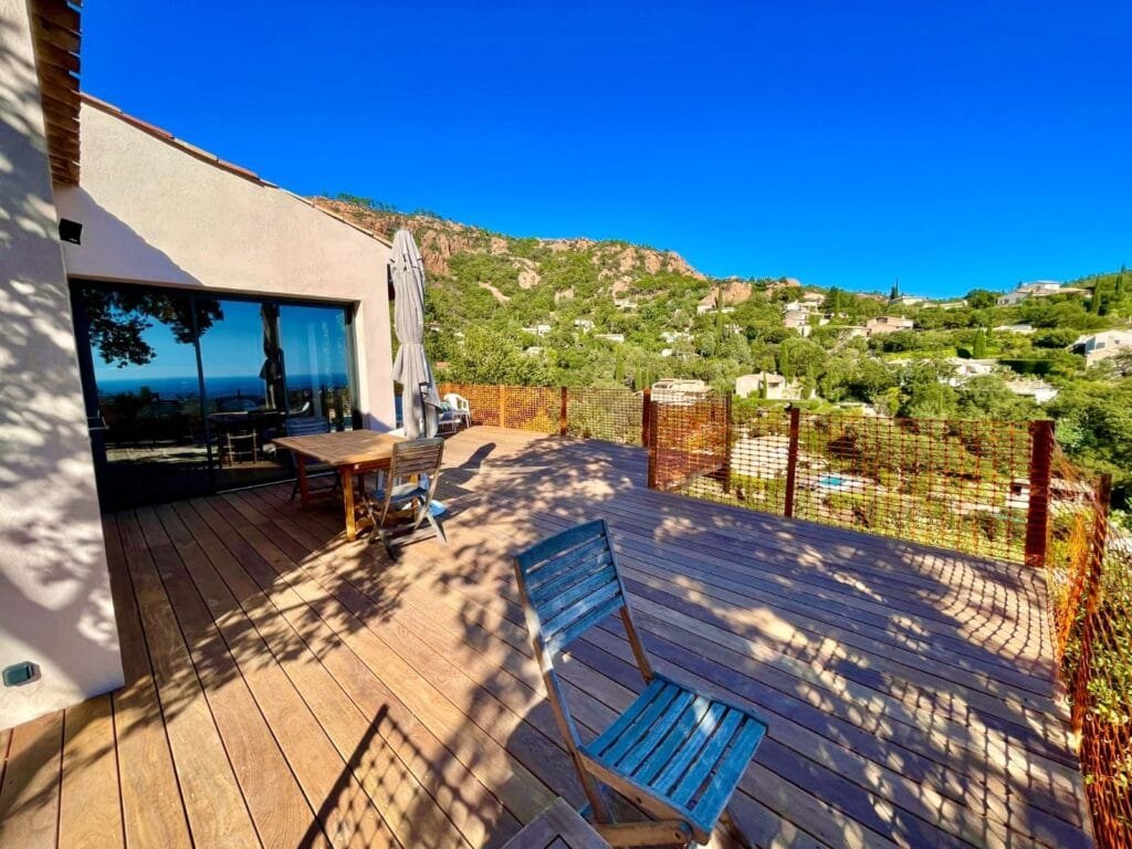 travaux de renovation une villa au domaine de rastel agay